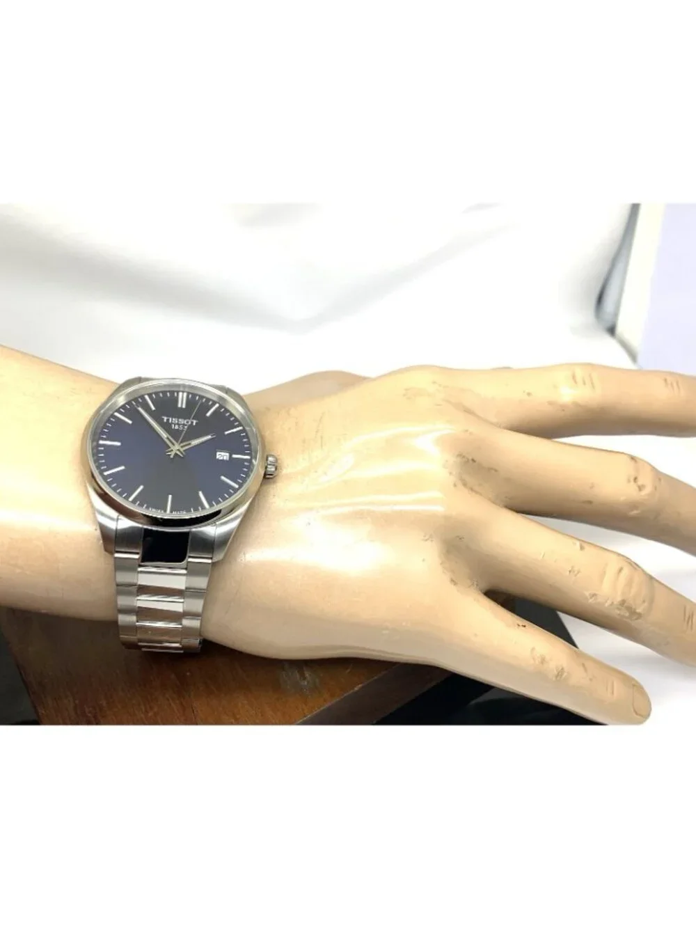 Tissot PR 100 Men's Watch Swiss Quartz Blue Dial 40mm Steel T1504101104100